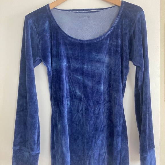 Loverly Goods Velour Long Sleeve top size S/M worn twice - Picture 1 of 3